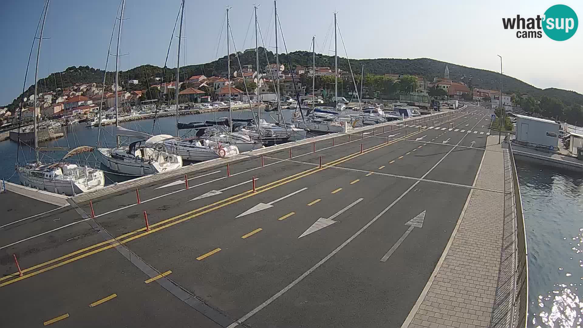 Dalmatien Tkon Fähre – Webcams Kroatien