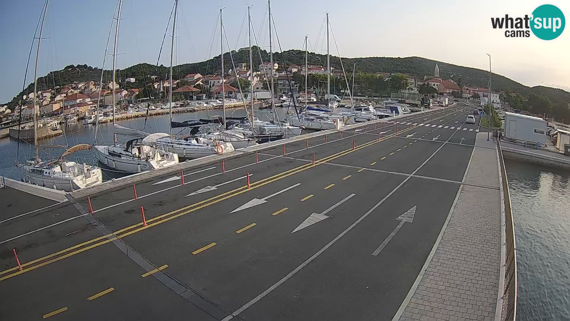 Dalmacija Trajekt Tkon – spletne kamere Hrvaška