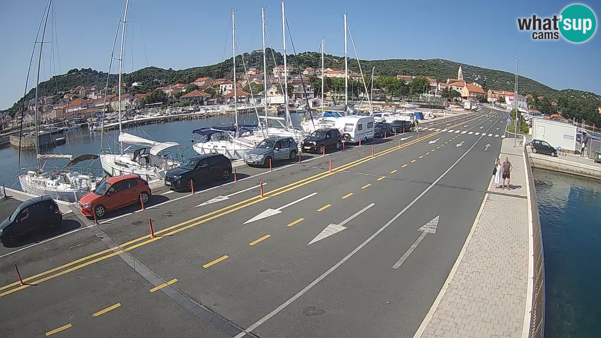 Dalmatien Tkon Fähre – Webcams Kroatien