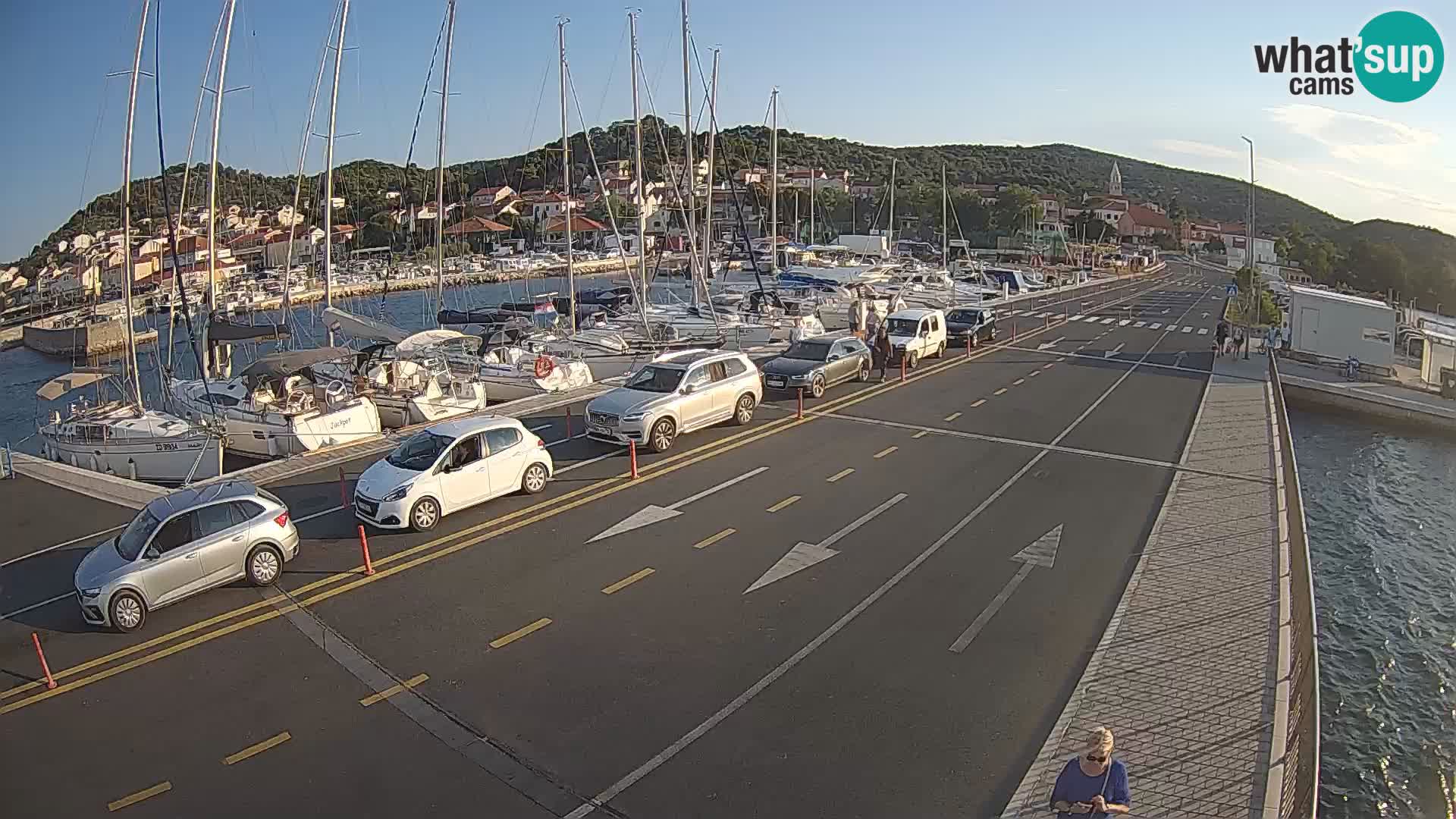 Dalmatien Tkon Fähre – Webcams Kroatien