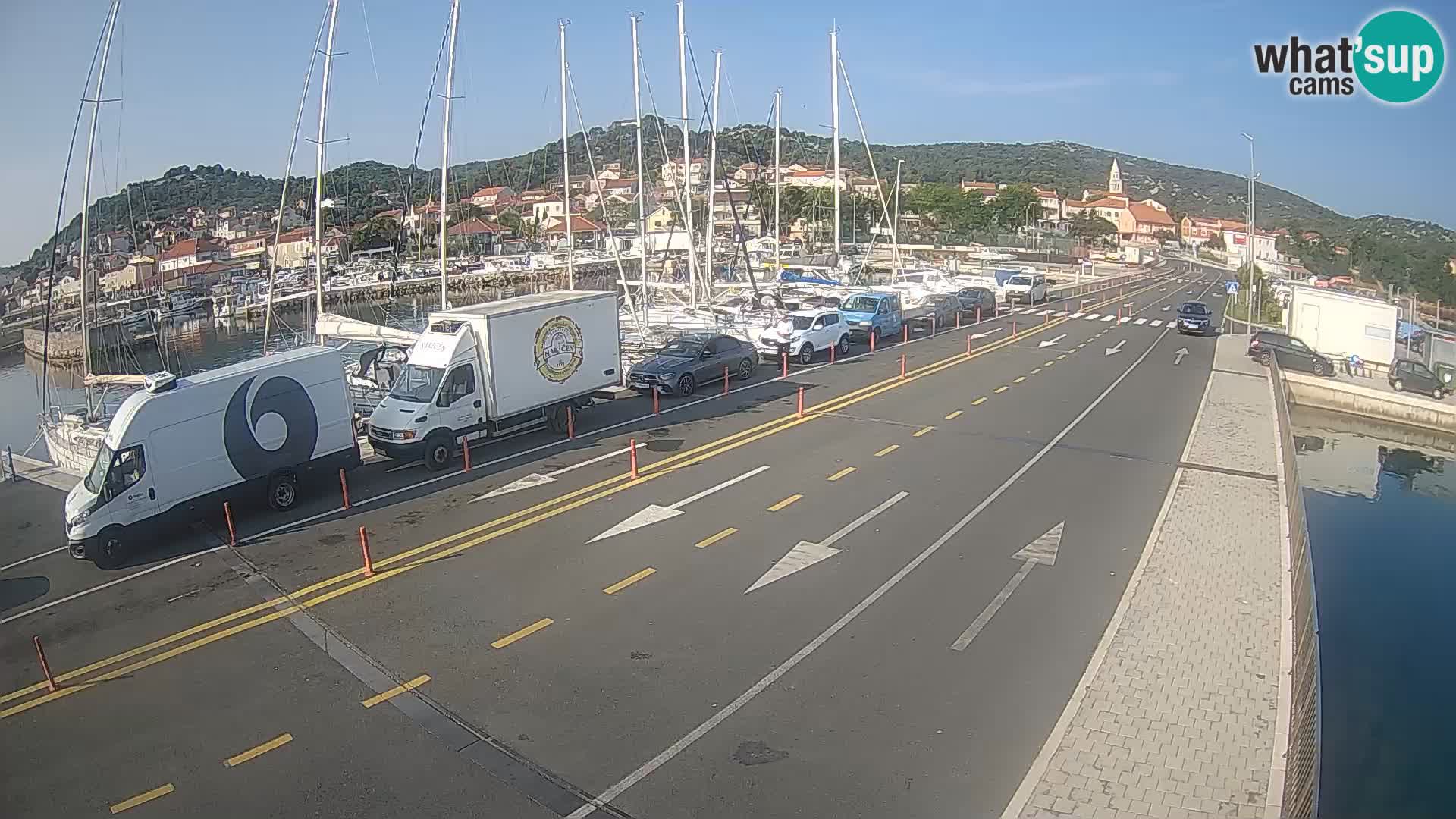 Dalmazia traghetto Tkon – webcam Croazia