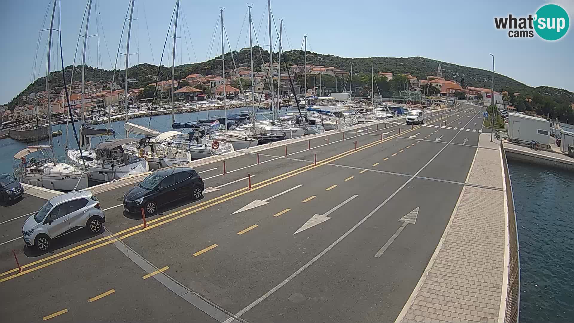 Dalmatia Tkon Ferry – webcams Croatia