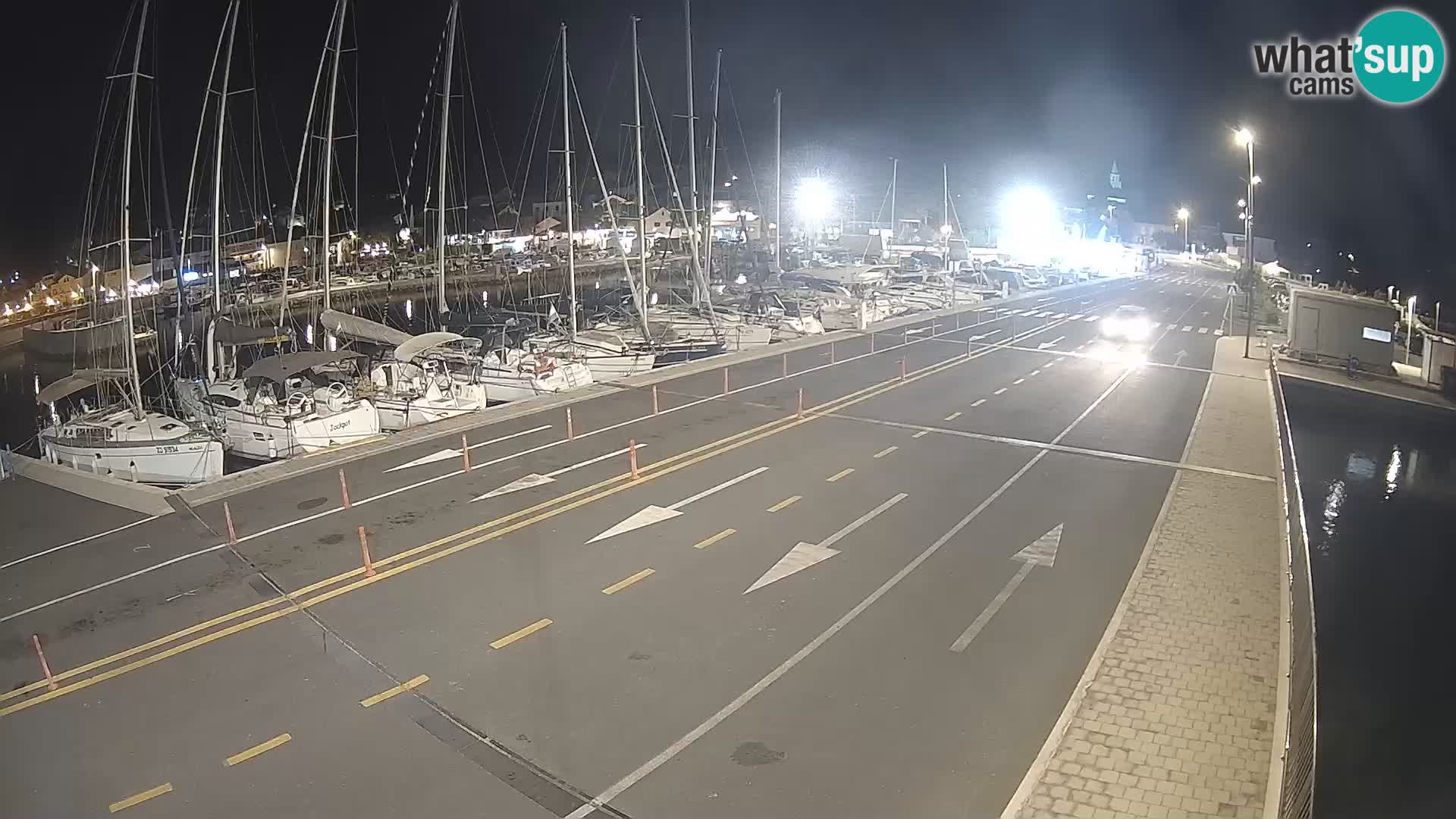 Dalmacija Trajekt Tkon – spletne kamere Hrvaška