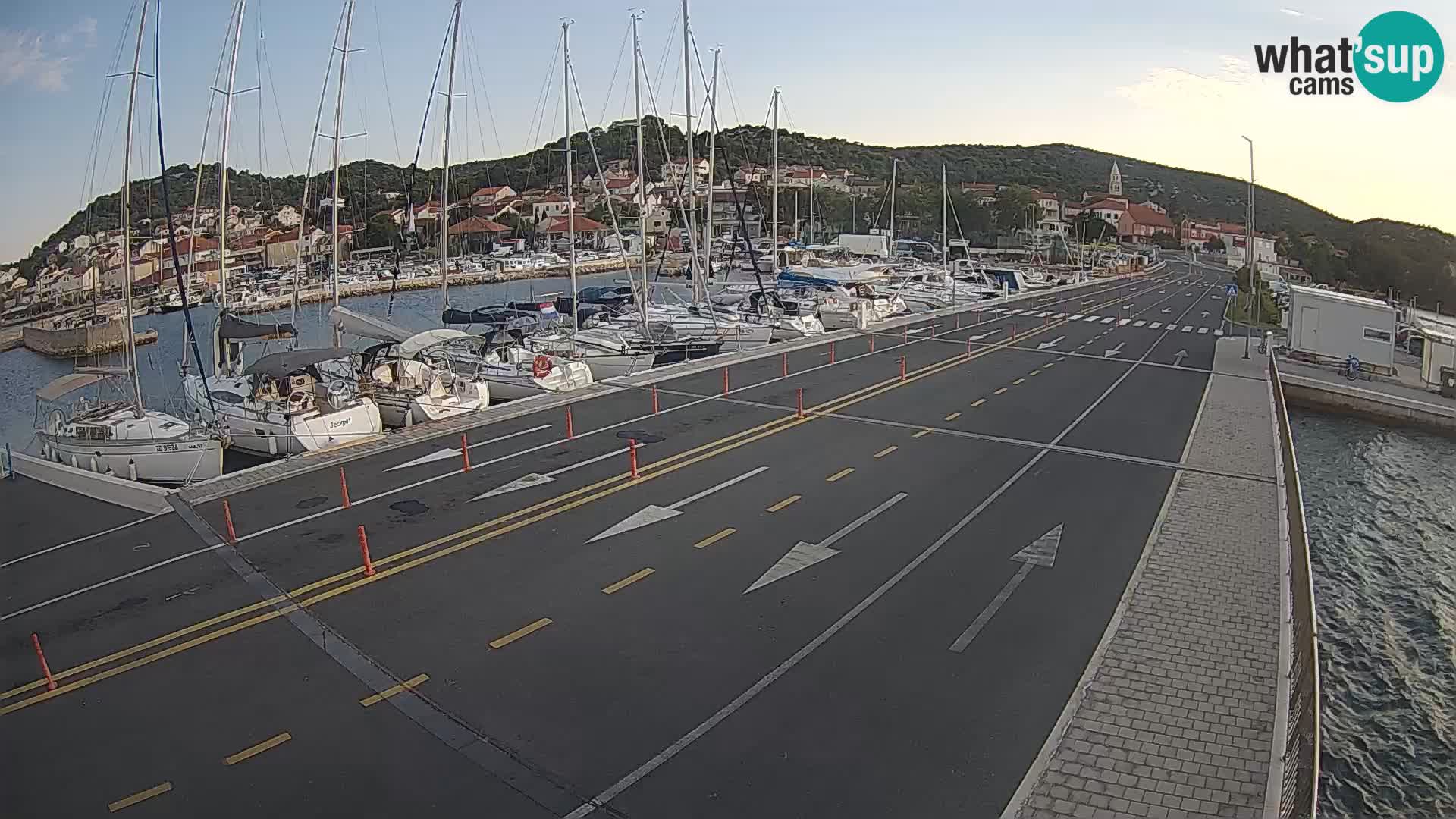 Dalmacija Trajekt Tkon – spletne kamere Hrvaška