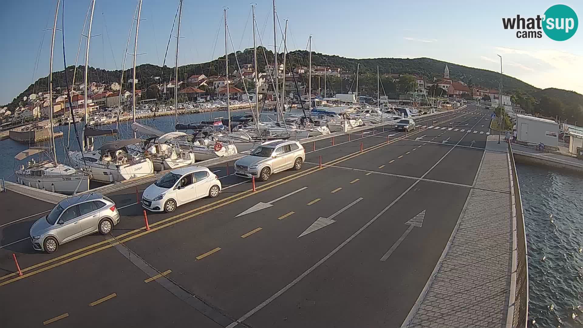 Dalmatia Tkon Ferry – webcams Croatia