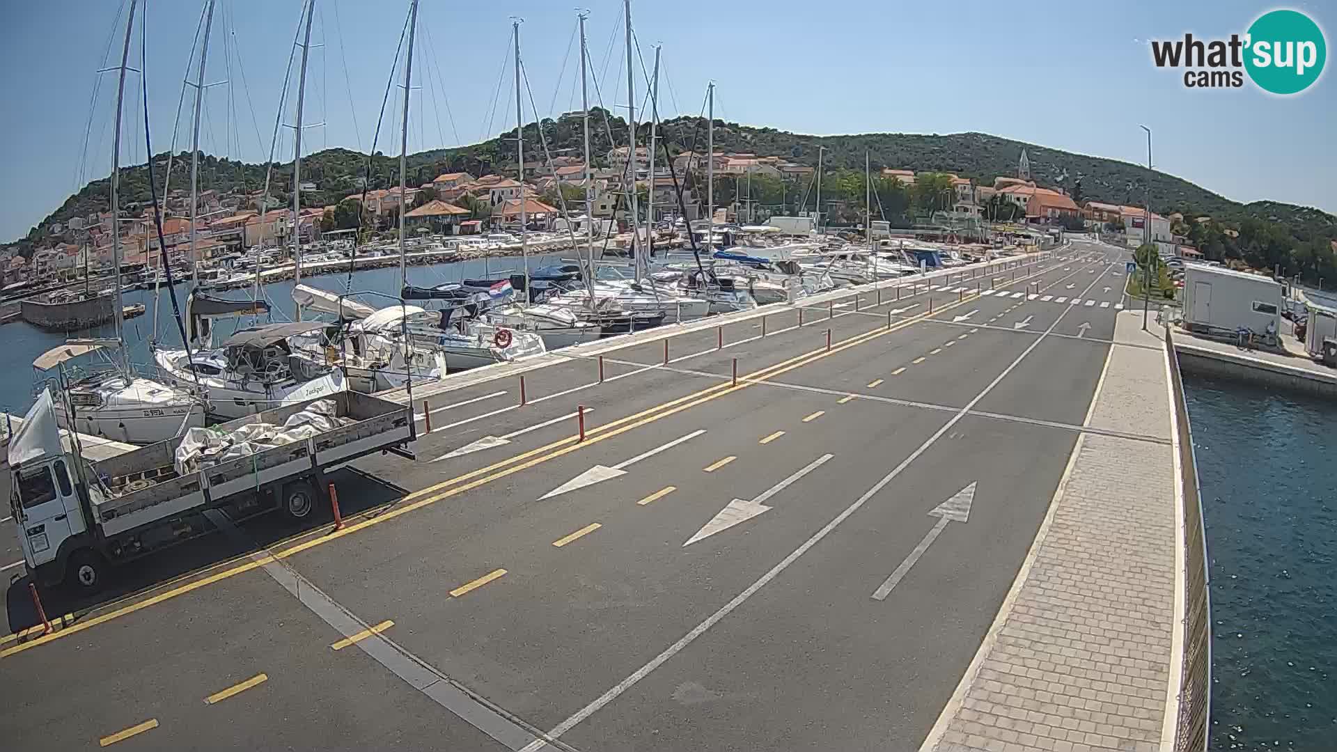 Dalmatia Tkon Ferry – webcams Croatia