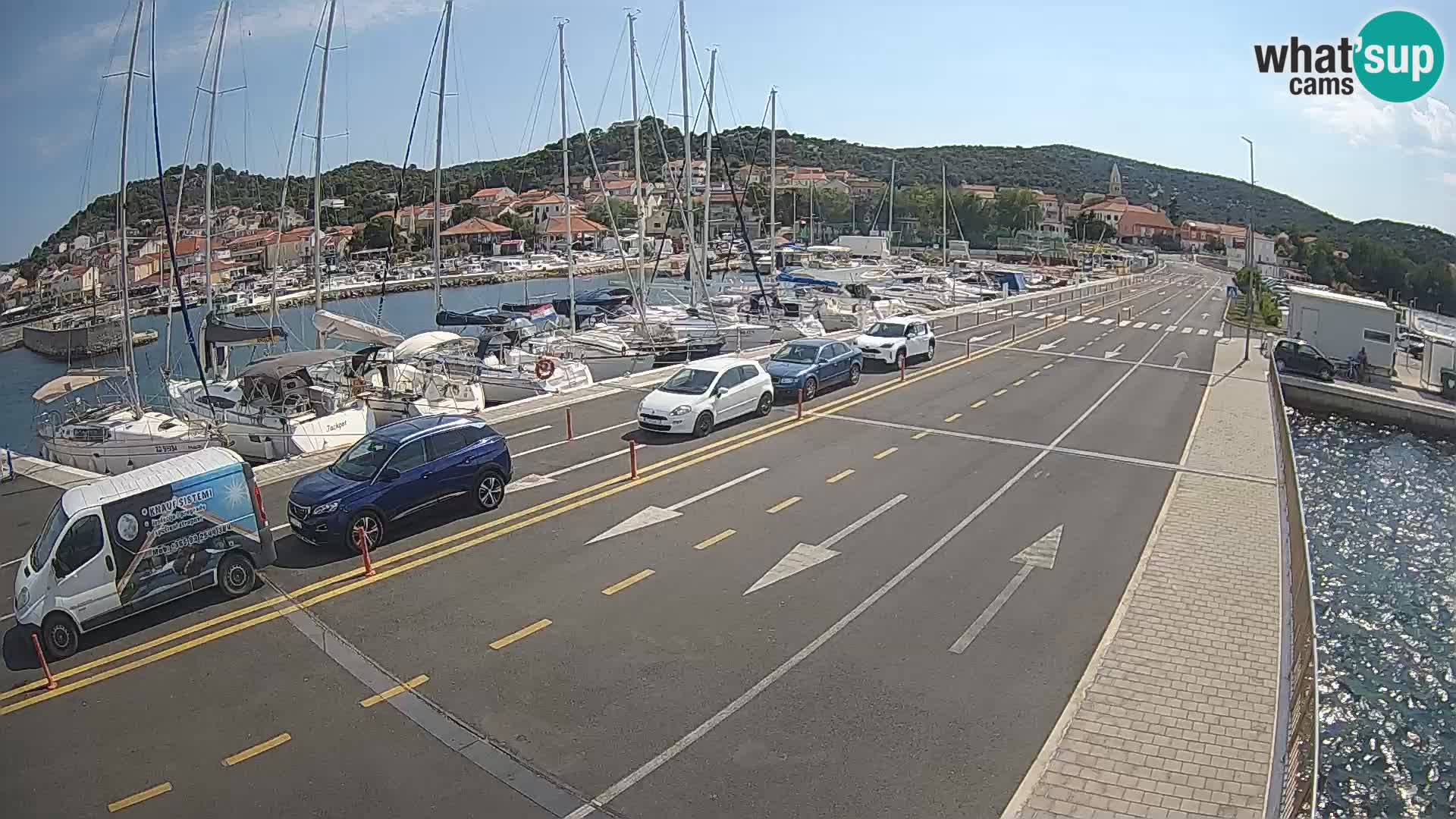 Dalmazia traghetto Tkon – webcam Croazia