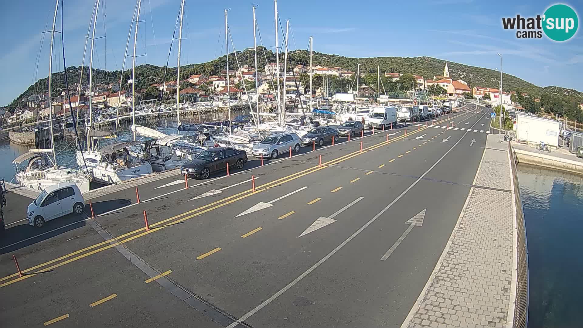 Dalmazia traghetto Tkon – webcam Croazia