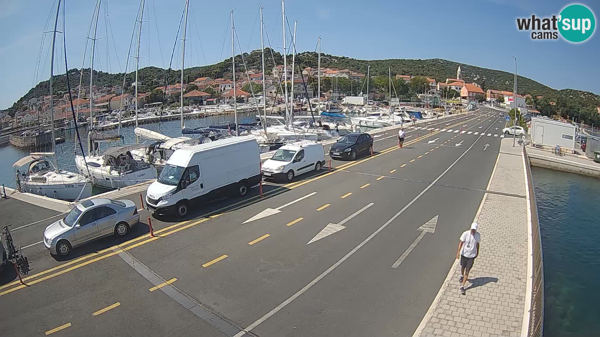 Dalmatia Tkon Ferry – webcams Croatia