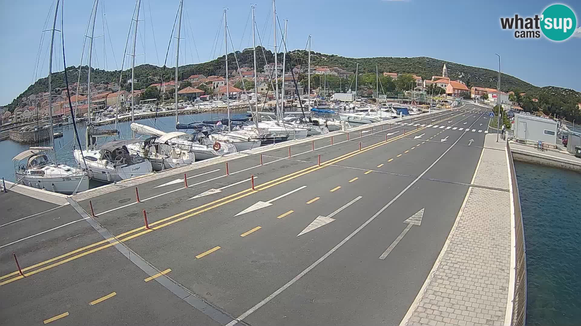 Dalmacija Trajekt Tkon – spletne kamere Hrvaška