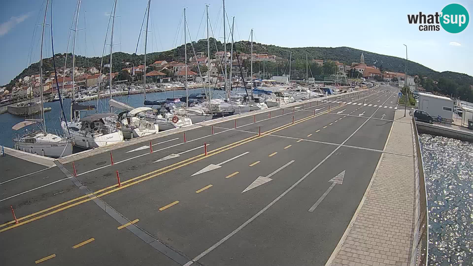 Dalmatia Tkon Ferry – webcams Croatia