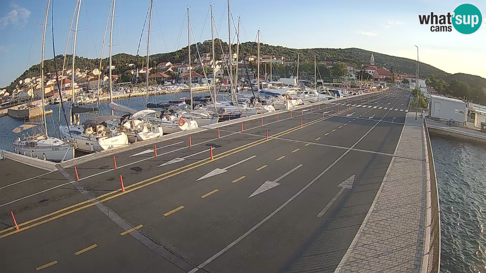 Dalmatia Tkon Ferry – webcams Croatia