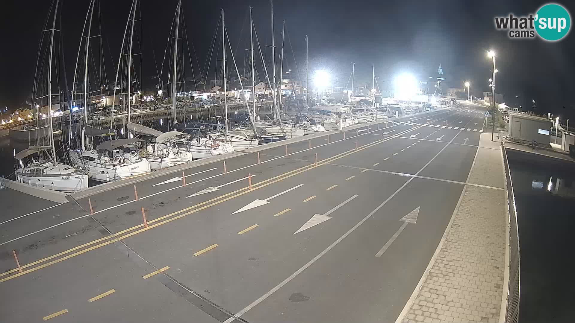 Dalmatia Tkon Ferry – webcams Croatia