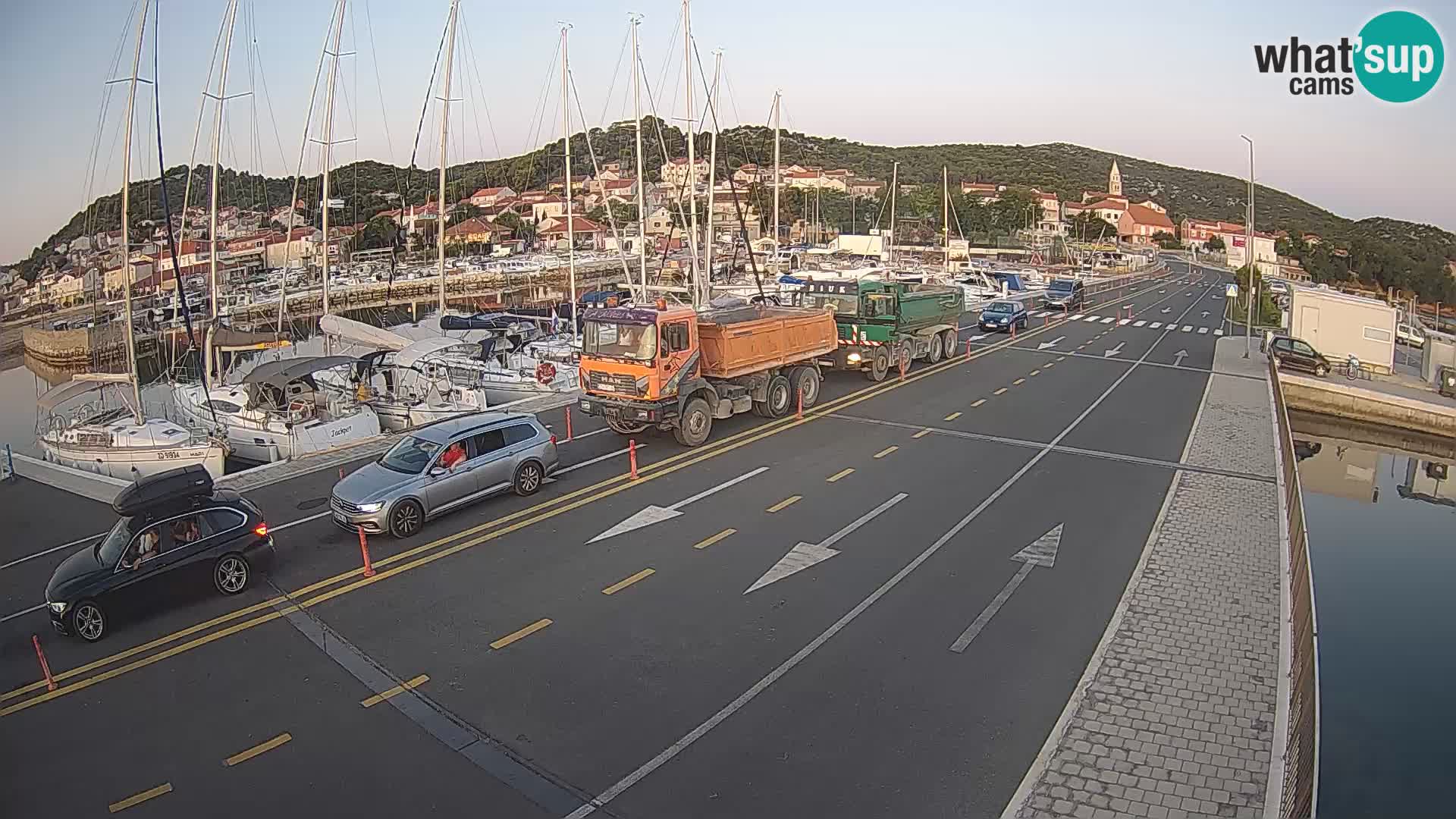 Dalmatia Tkon Ferry – webcams Croatia