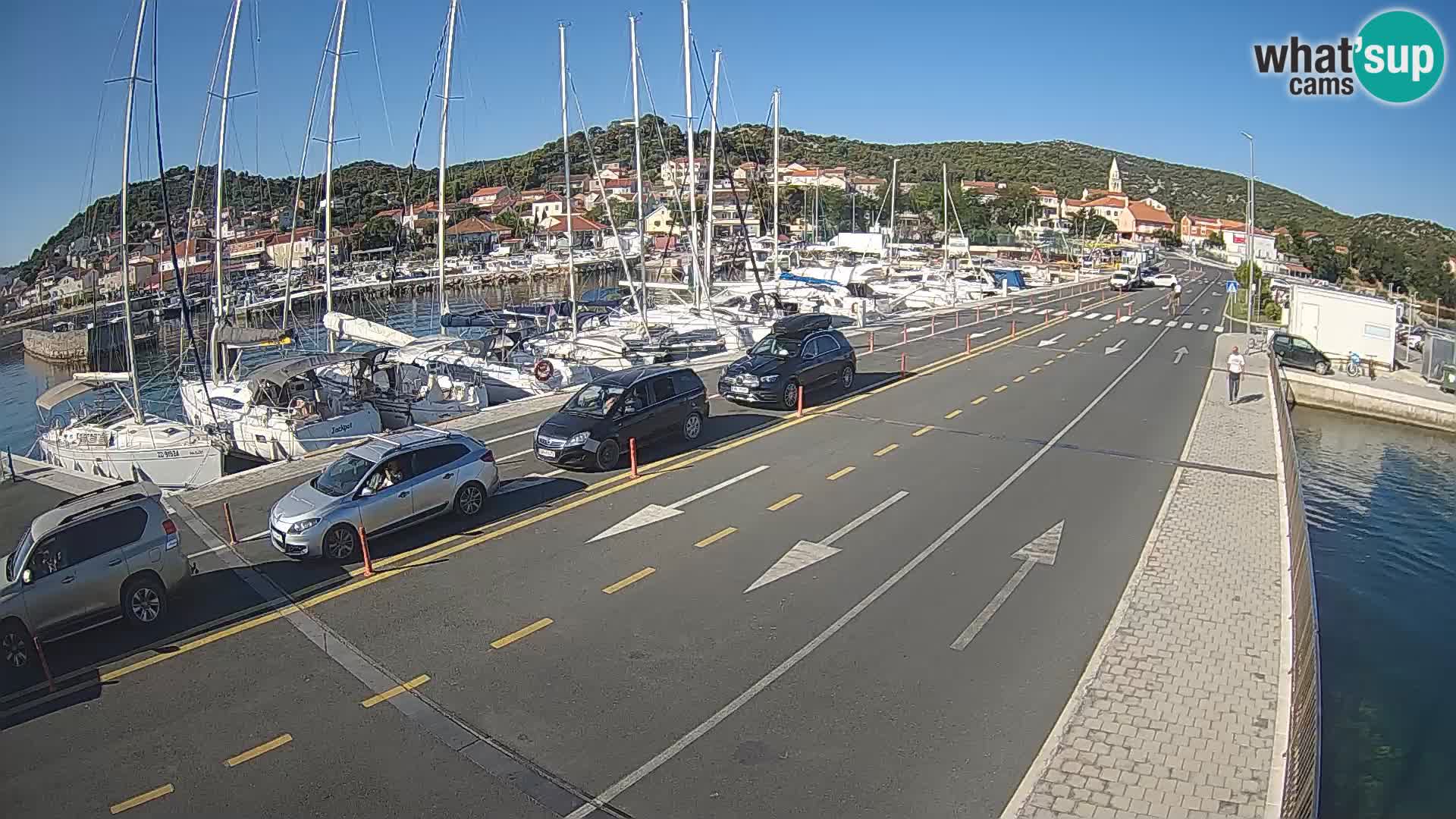 Dalmatia Tkon Ferry – webcams Croatia