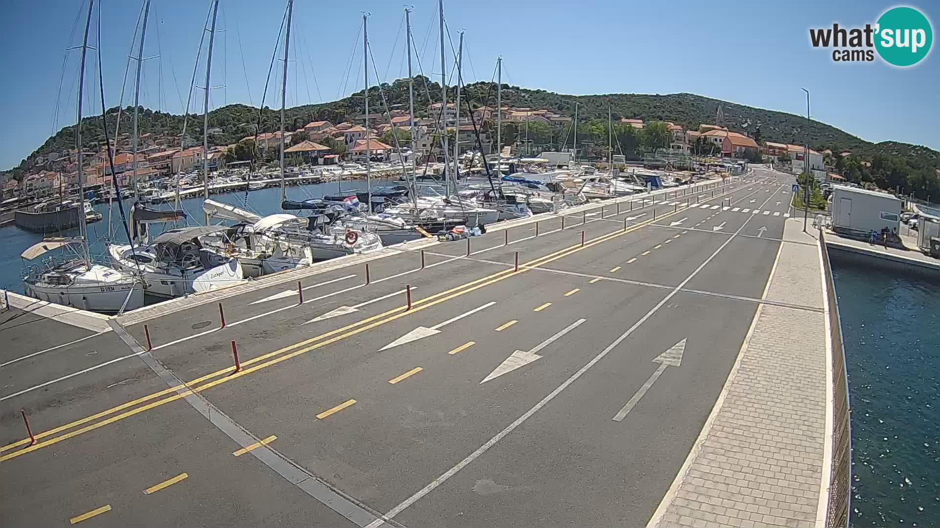 Dalmatien Tkon Fähre – Webcams Kroatien