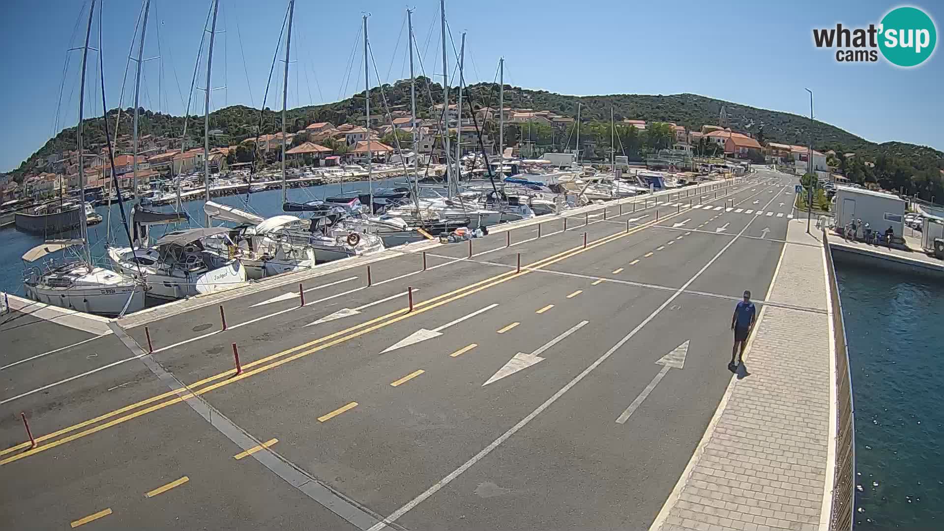 Dalmatien Tkon Fähre – Webcams Kroatien