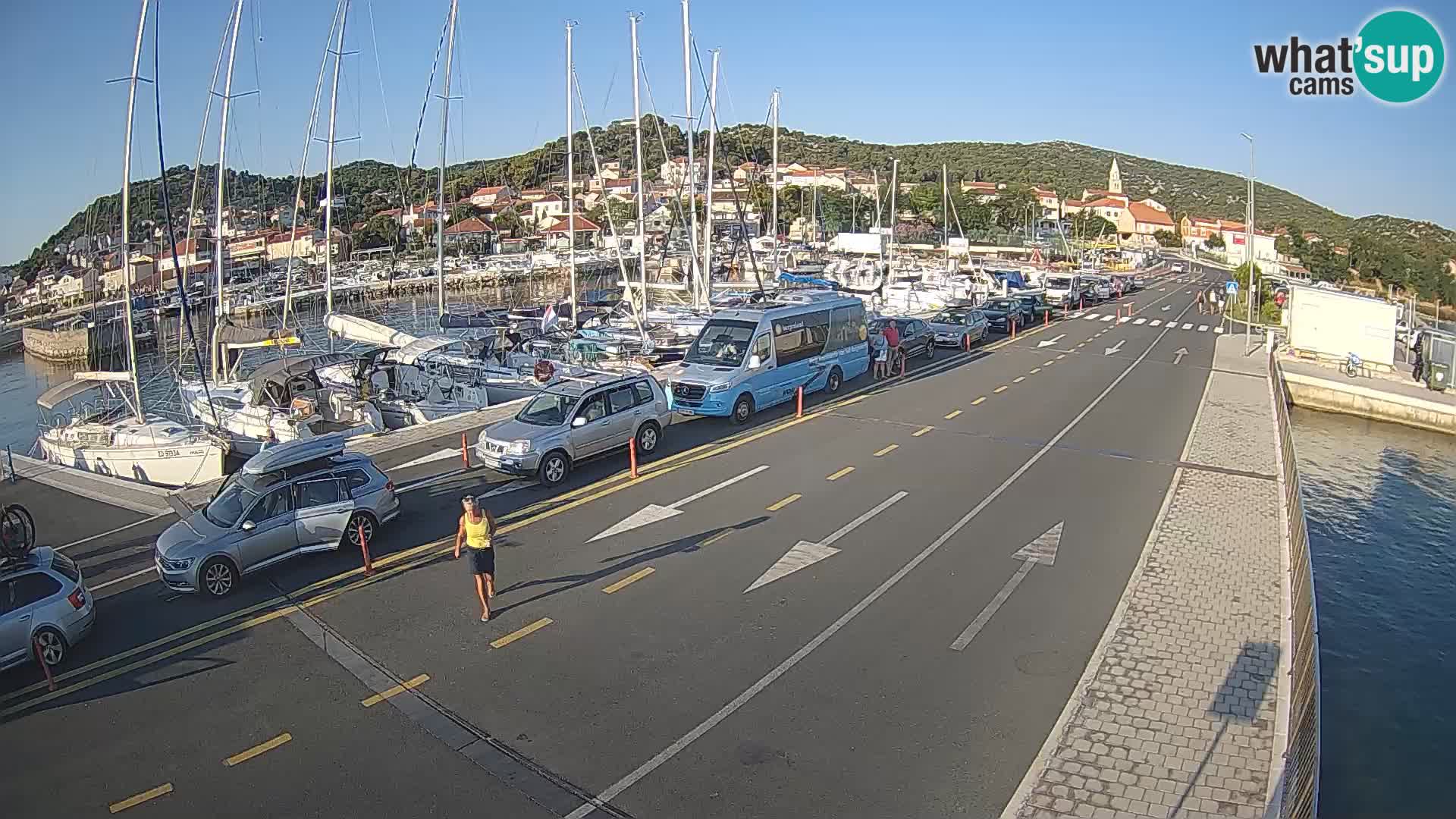 Dalmatia Tkon Ferry – webcams Croatia