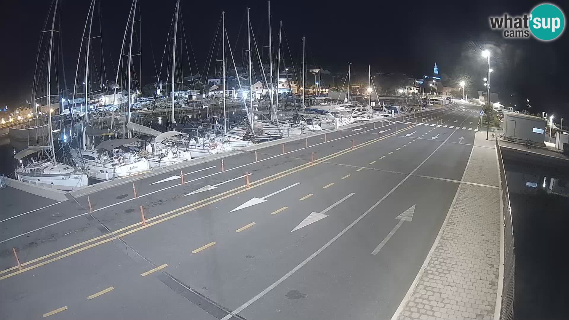 Dalmatia Tkon Ferry – webcams Croatia