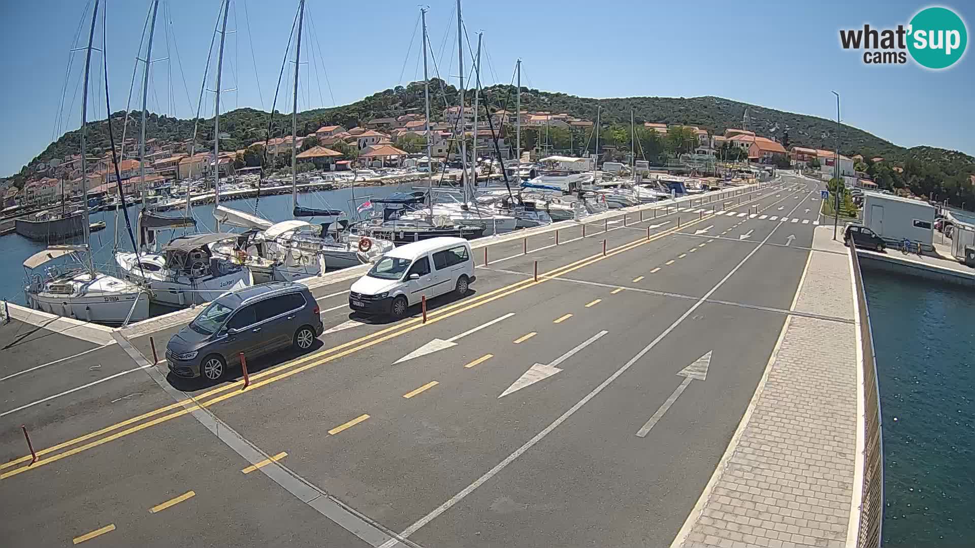 Dalmacija Trajekt Tkon – spletne kamere Hrvaška