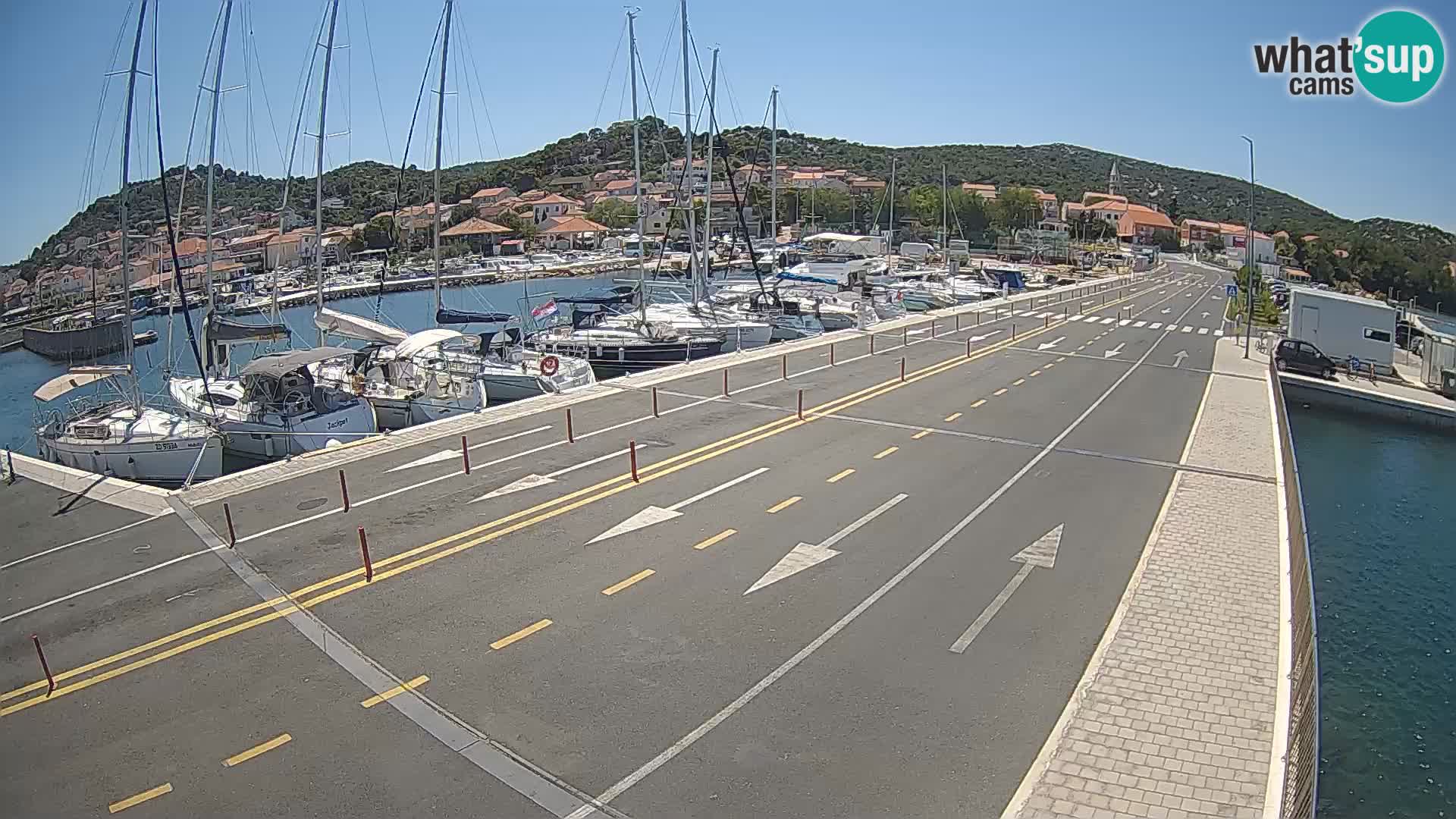 Dalmacija Trajekt Tkon – spletne kamere Hrvaška