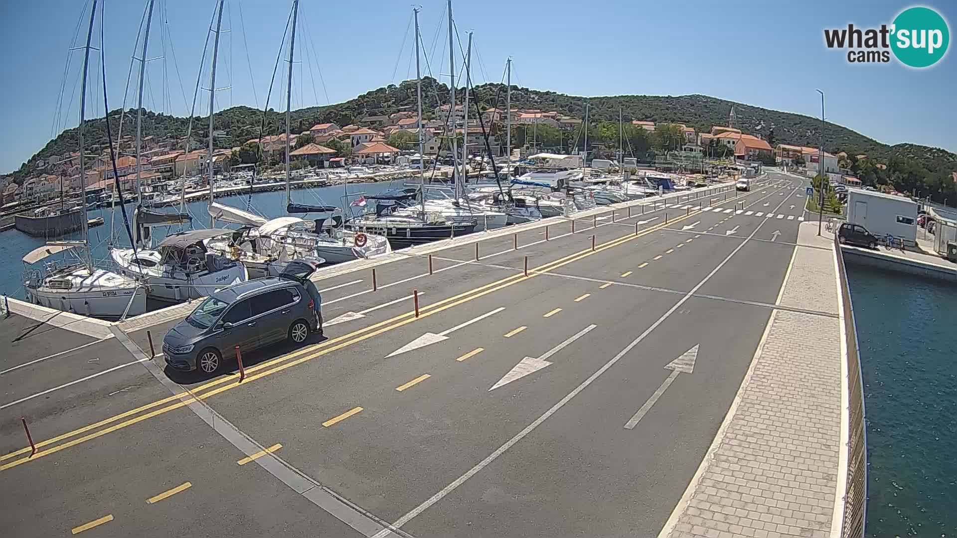 Dalmatia Tkon Ferry – webcams Croatia