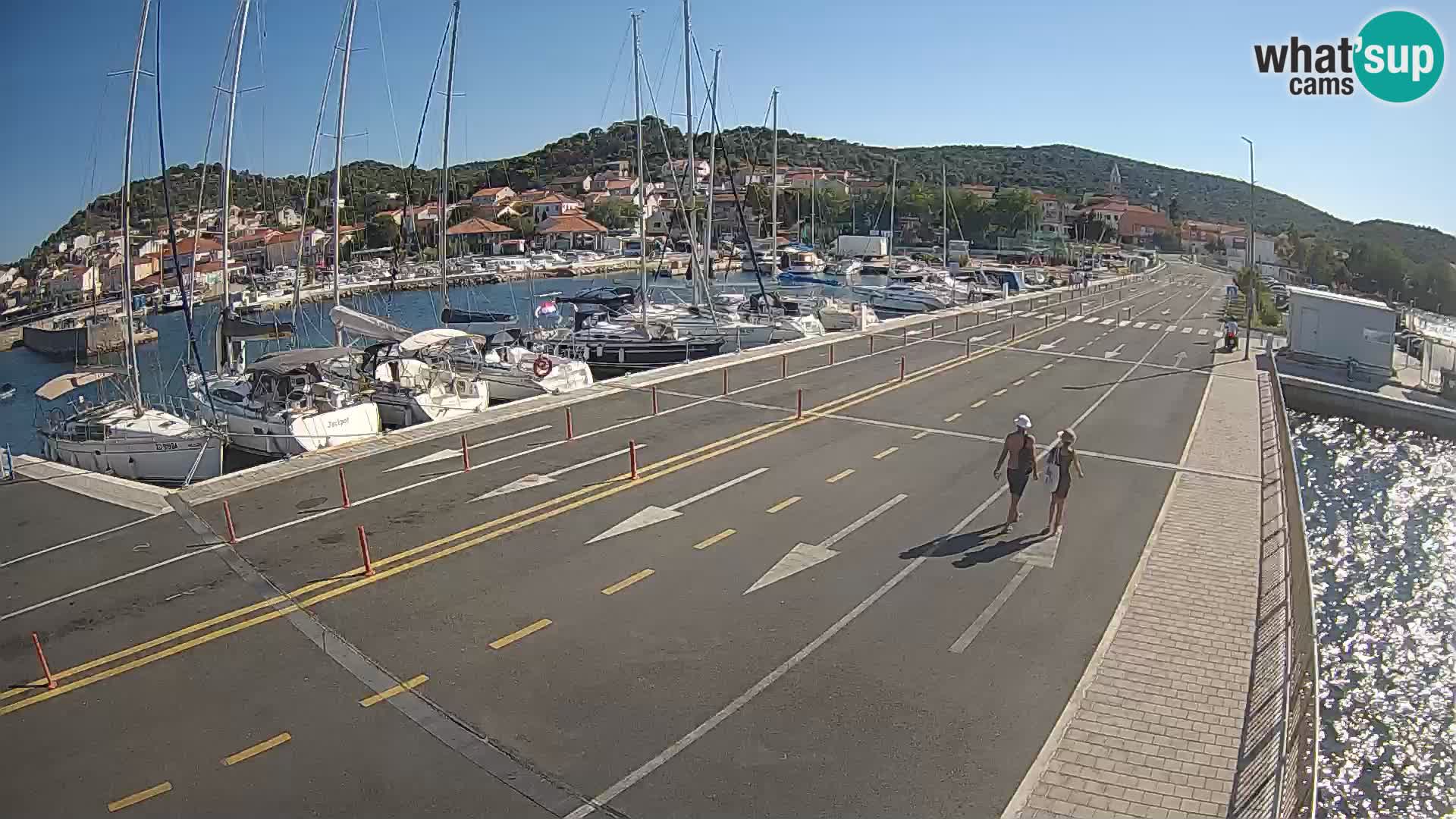 Dalmatien Tkon Fähre – Webcams Kroatien