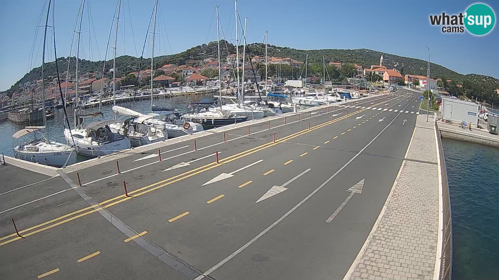 Dalmatien Tkon Fähre – Webcams Kroatien