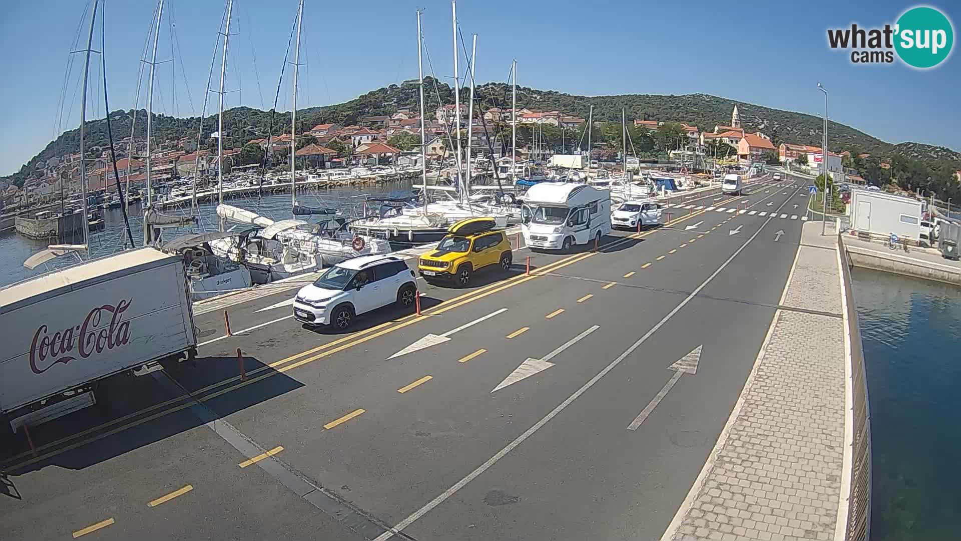 Dalmatien Tkon Fähre – Webcams Kroatien