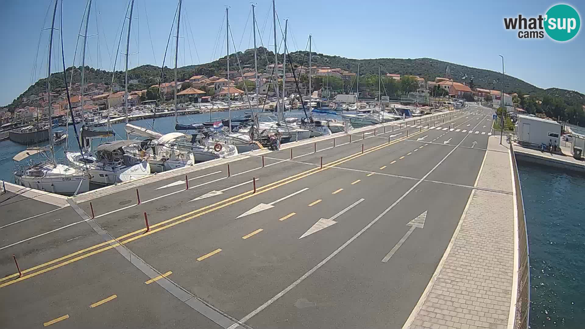 Dalmazia traghetto Tkon – webcam Croazia