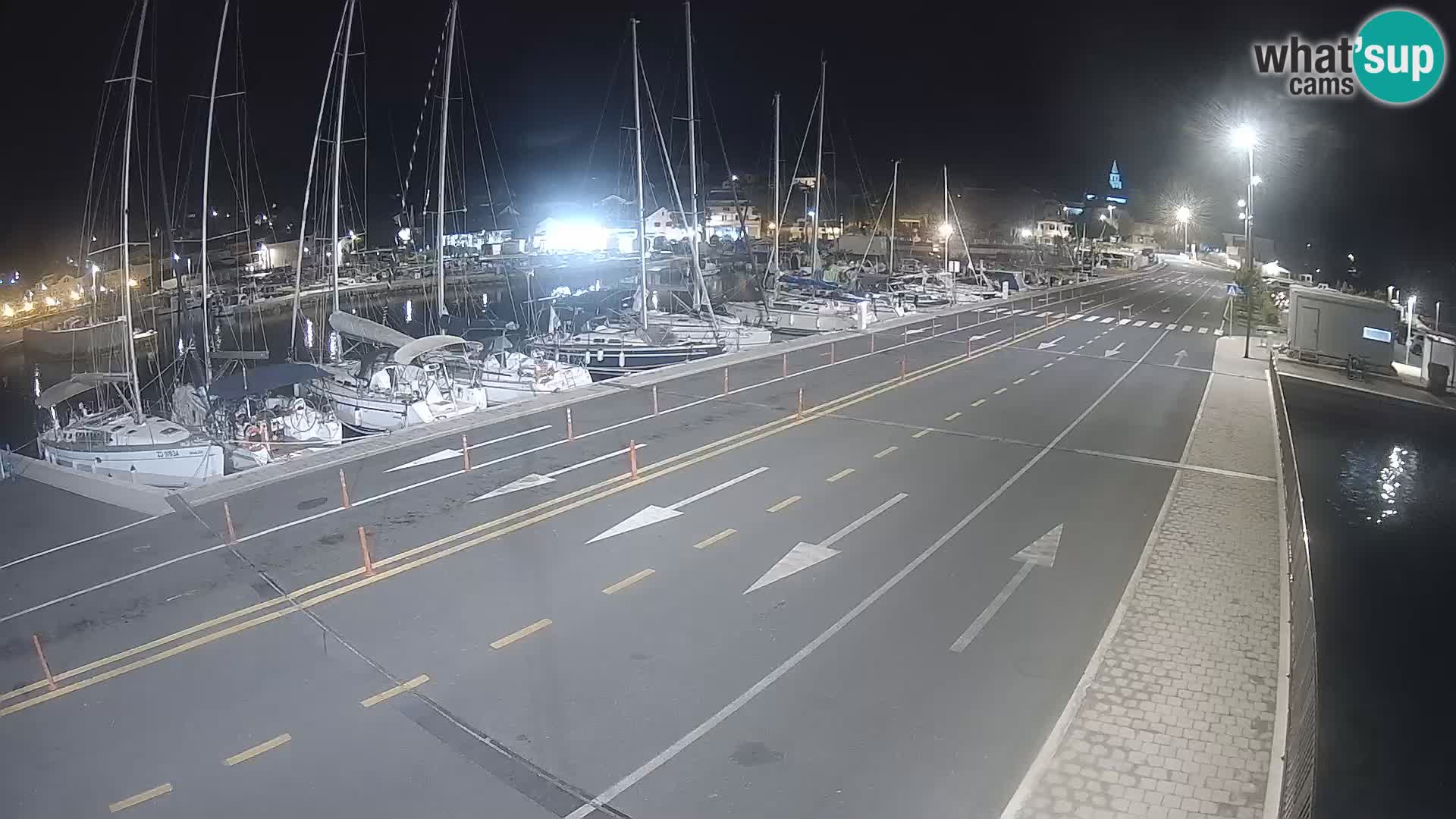 Dalmatia Tkon Ferry – webcams Croatia