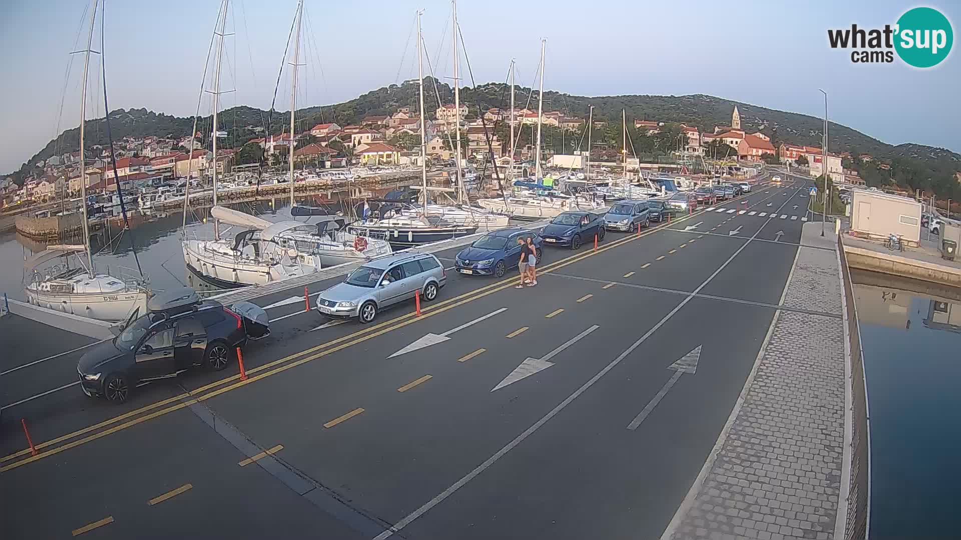 Dalmacia Tkon Transportar- webcams Croacia