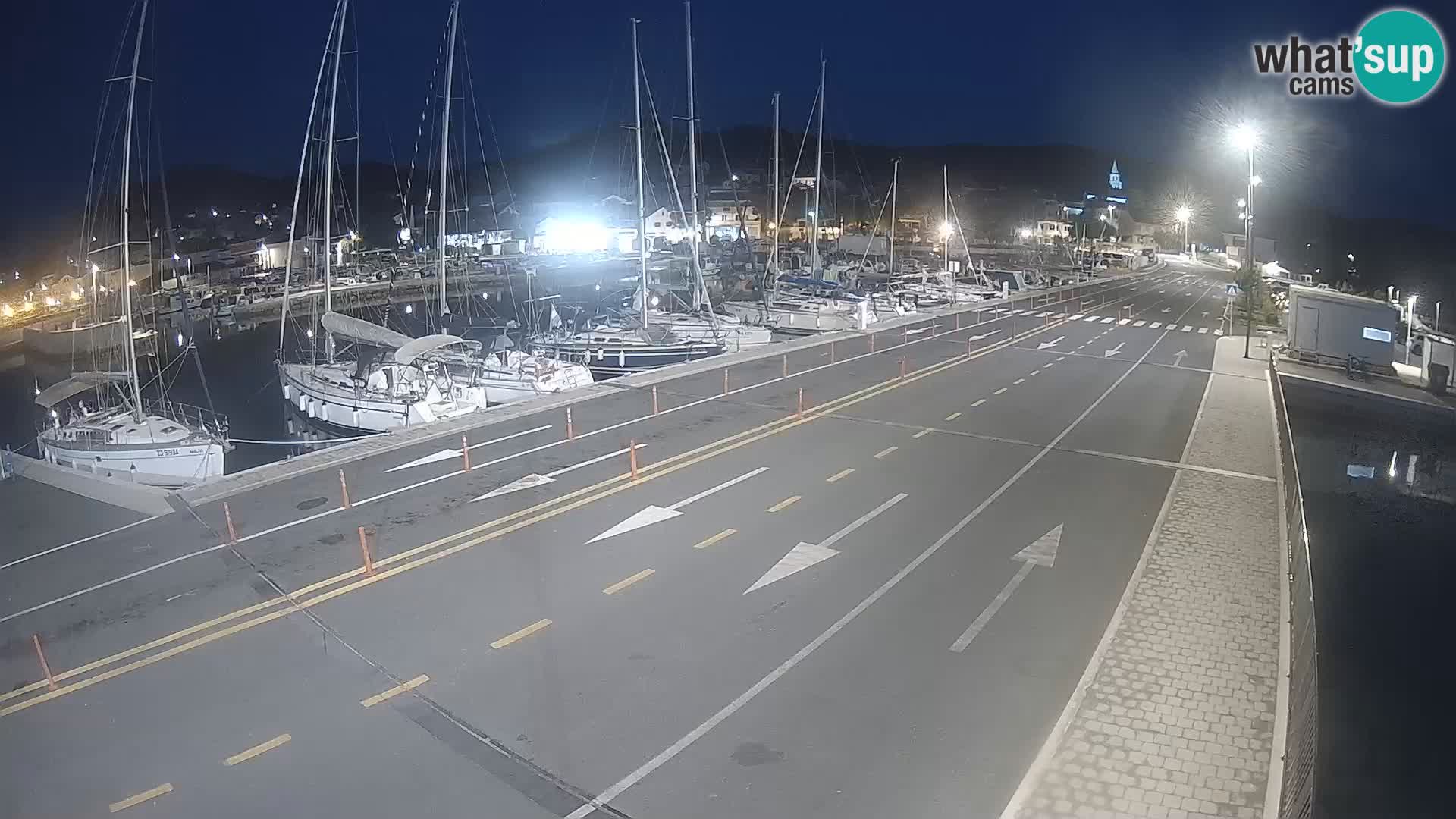 Dalmatie Tkon Traversier – webcams Croatie