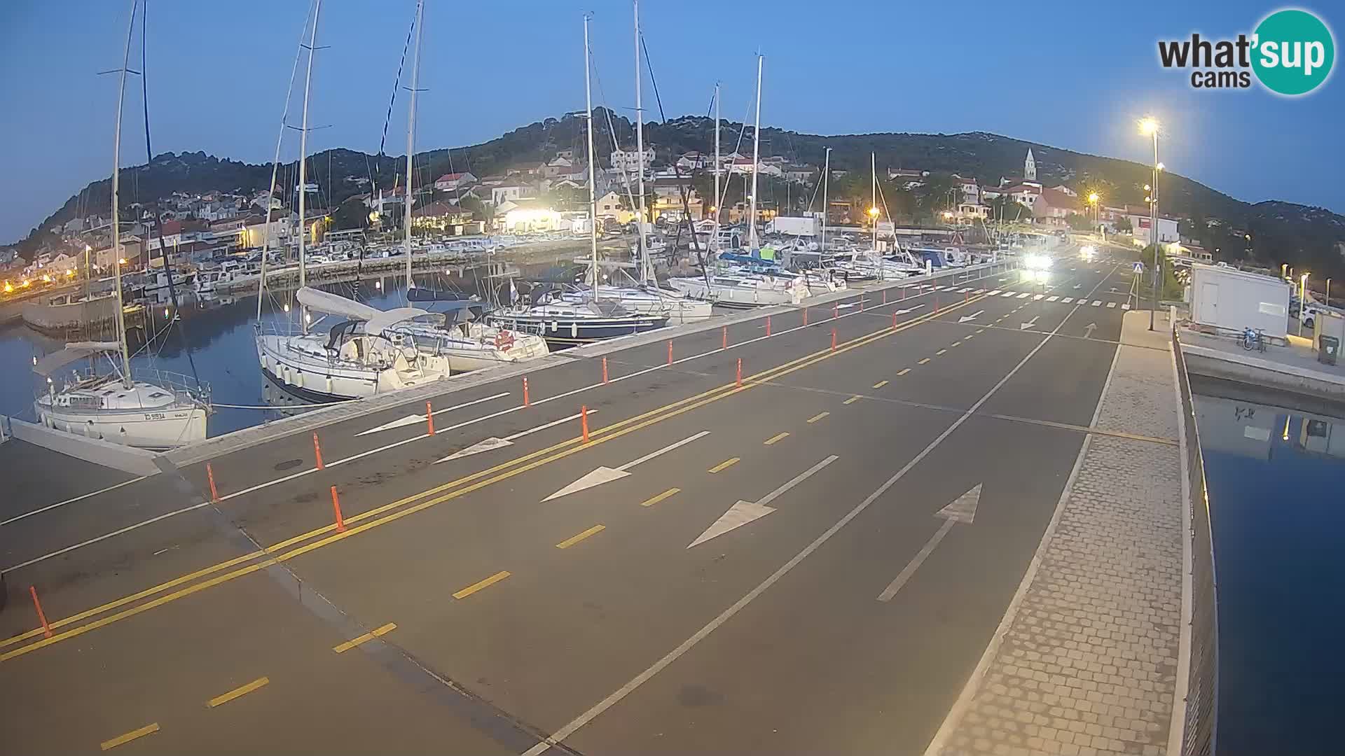 Dalmacija Trajekt Tkon – spletne kamere Hrvaška