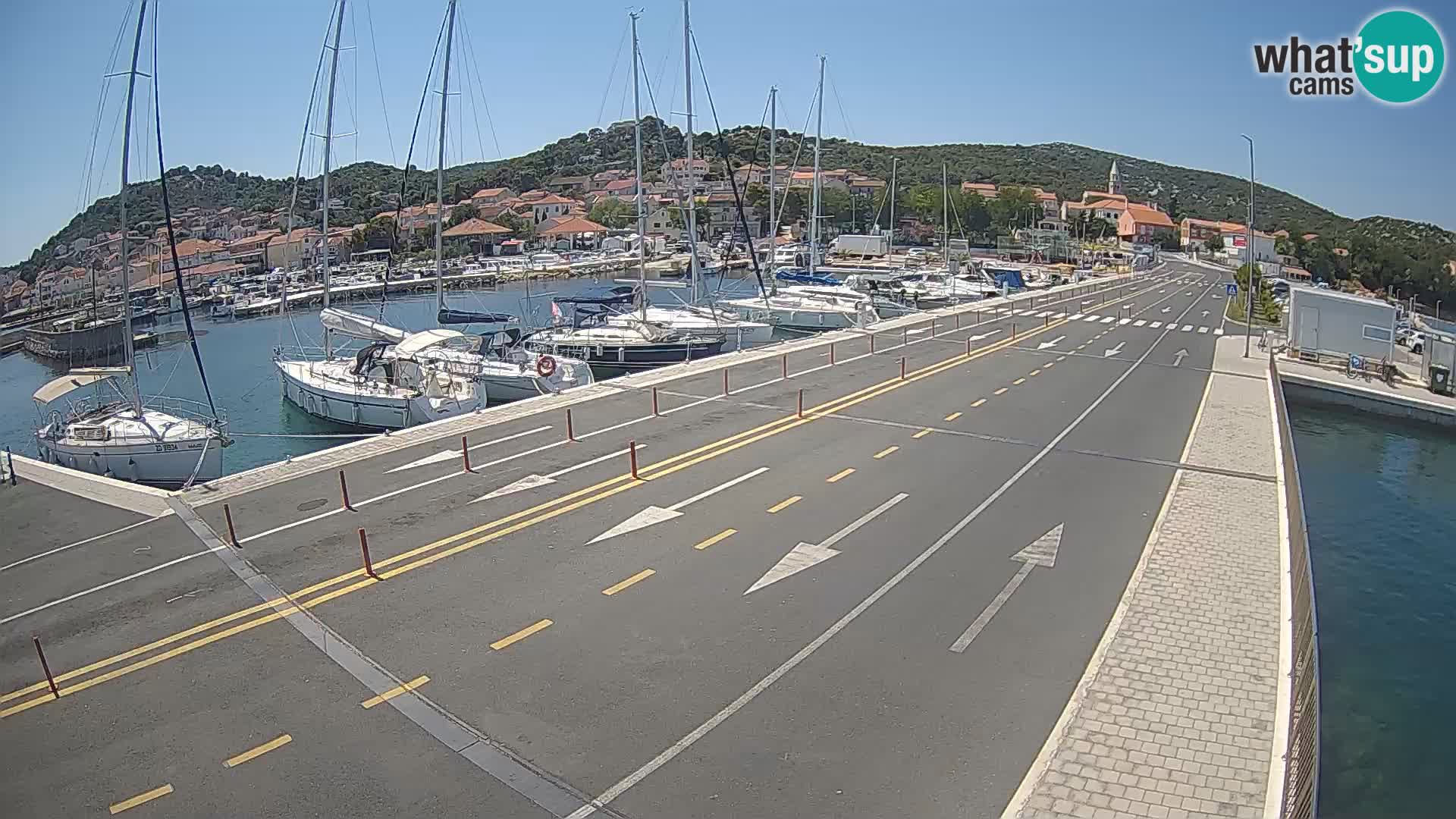 Trajekt Dalmacija Tkon – web kamere Hrvatska