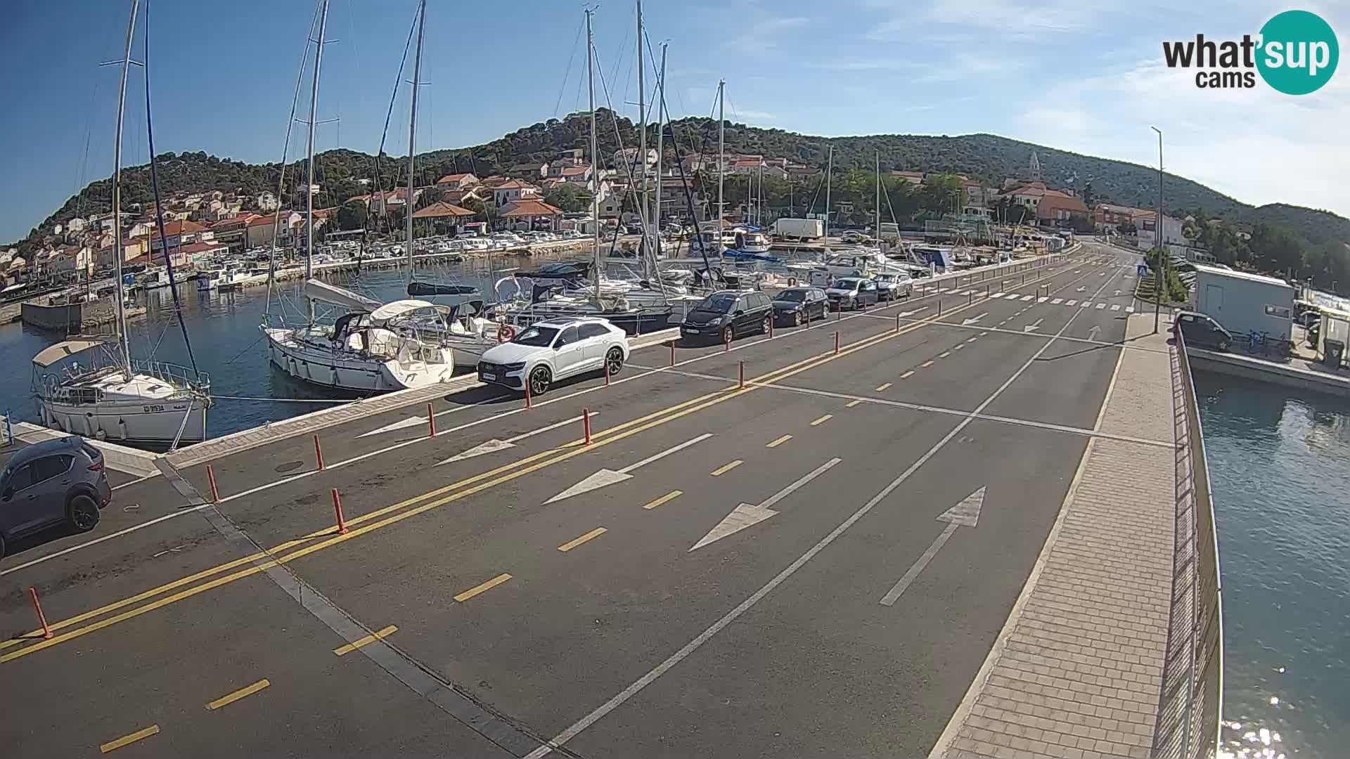 Dalmatia Tkon Ferry – webcams Croatia