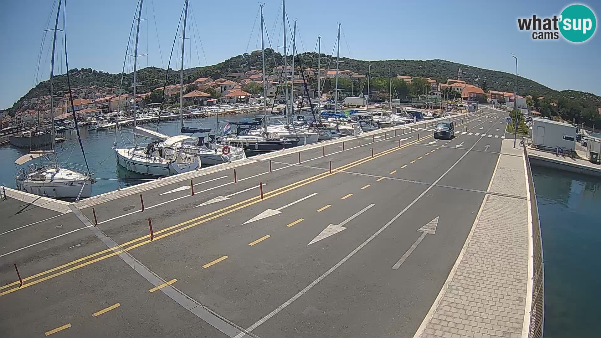 Dalmazia traghetto Tkon – webcam Croazia