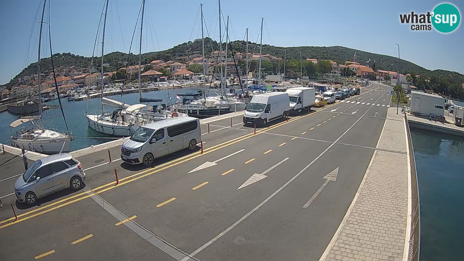 Dalmazia traghetto Tkon – webcam Croazia