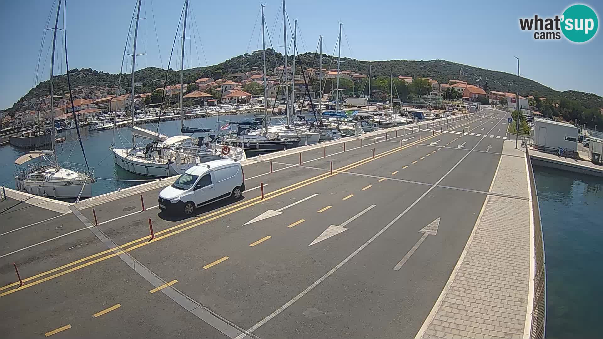 Dalmatia Tkon Ferry – webcams Croatia
