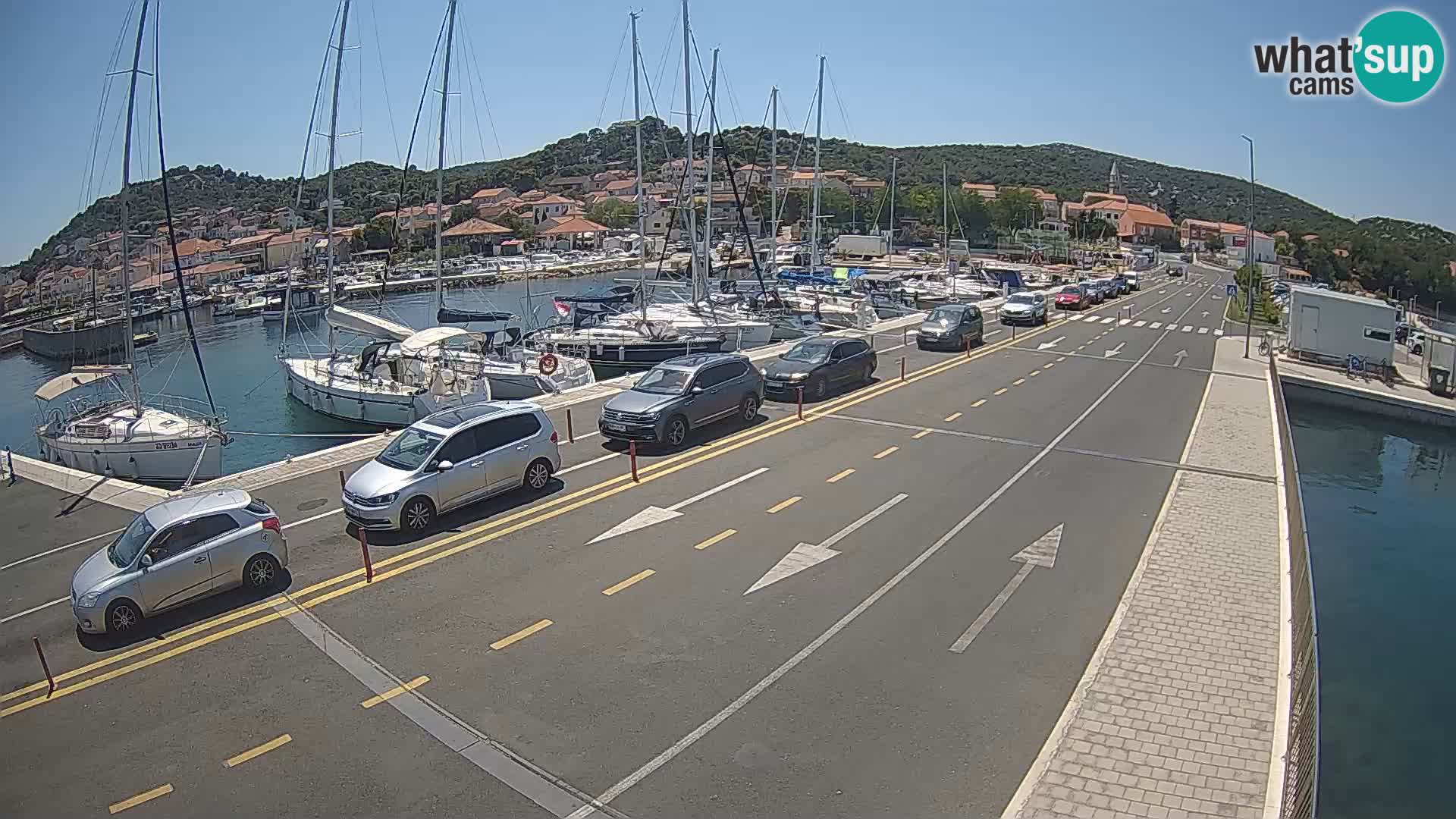 Dalmacia Tkon Transportar- webcams Croacia