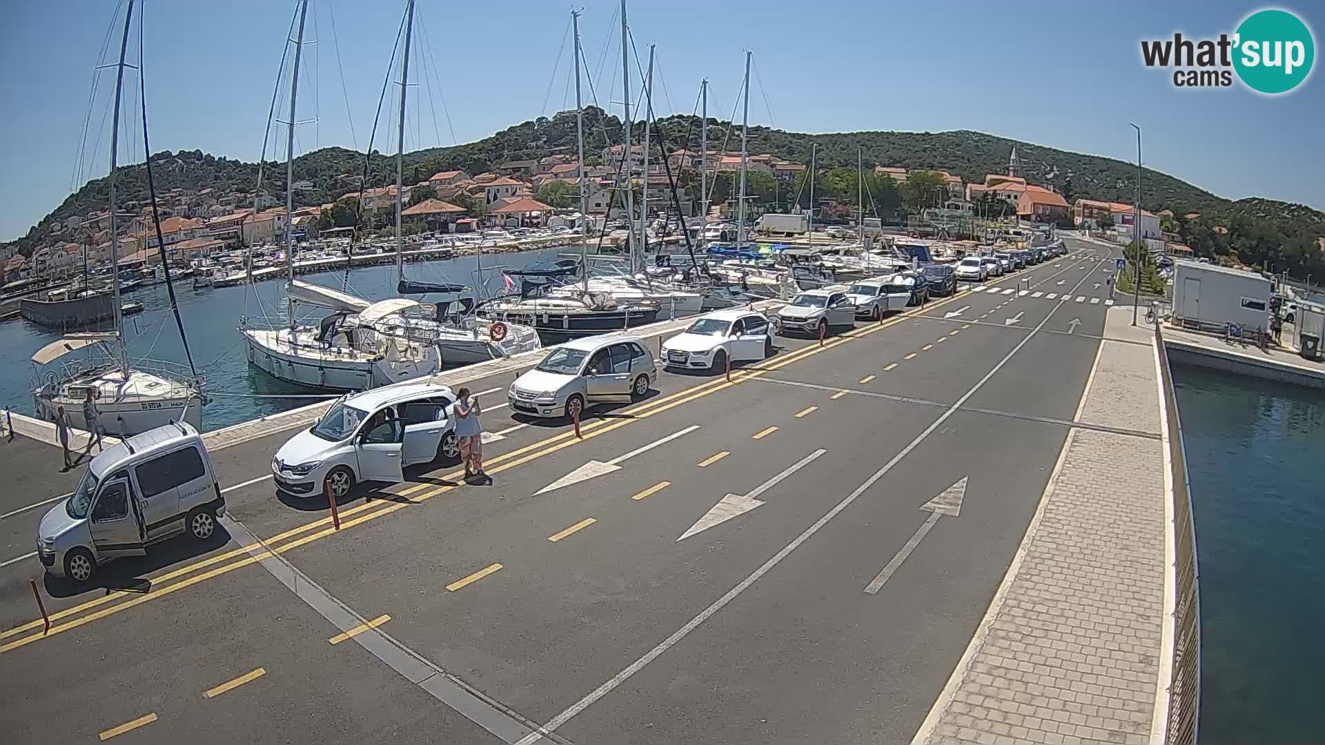 Dalmazia traghetto Tkon – webcam Croazia