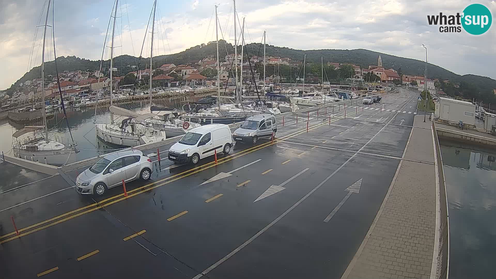 Dalmazia traghetto Tkon – webcam Croazia