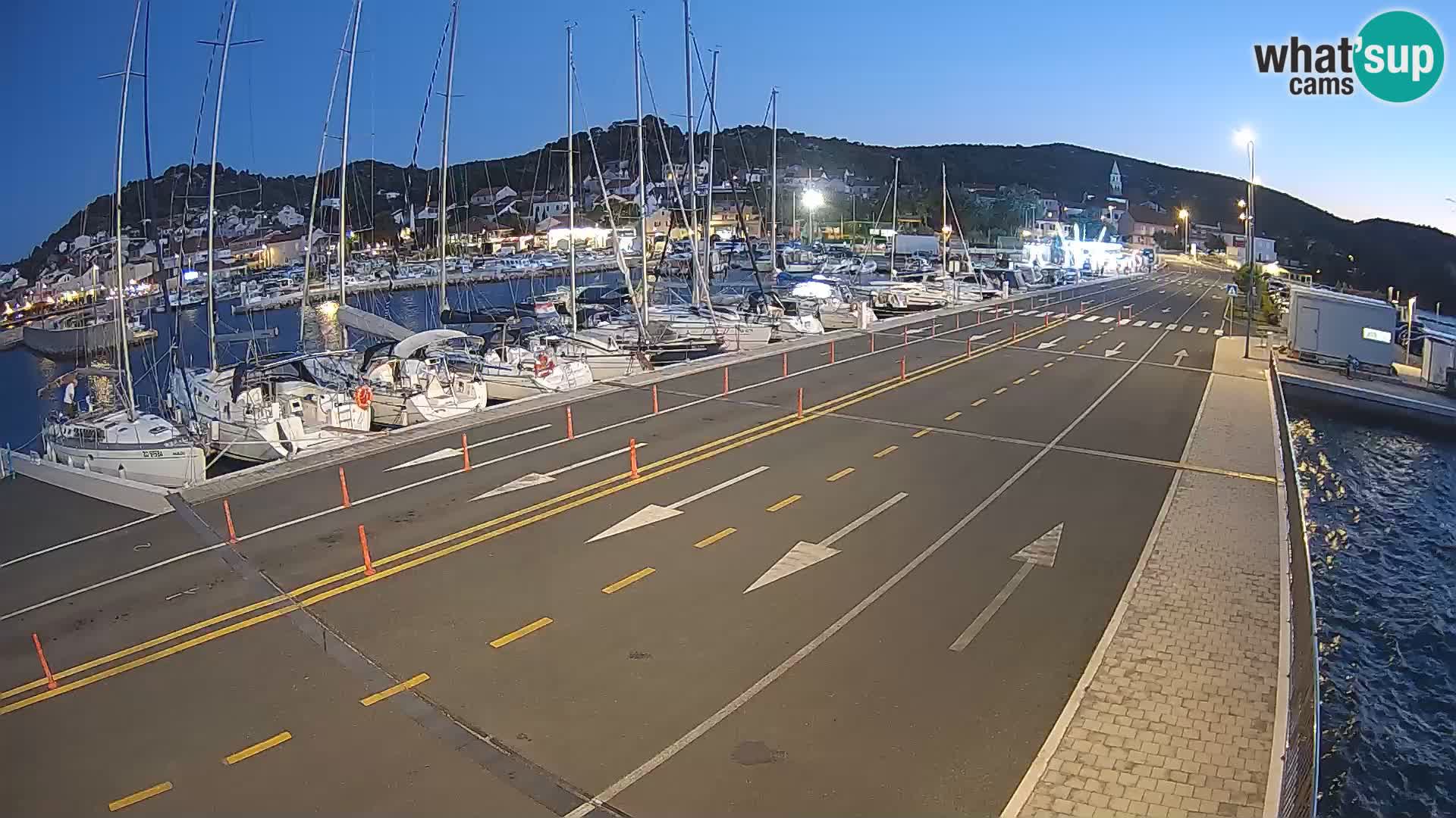 Dalmatia Tkon Ferry – webcams Croatia