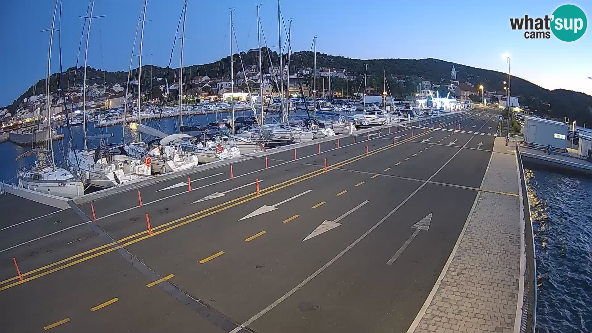 Dalmacija Trajekt Tkon – spletne kamere Hrvaška