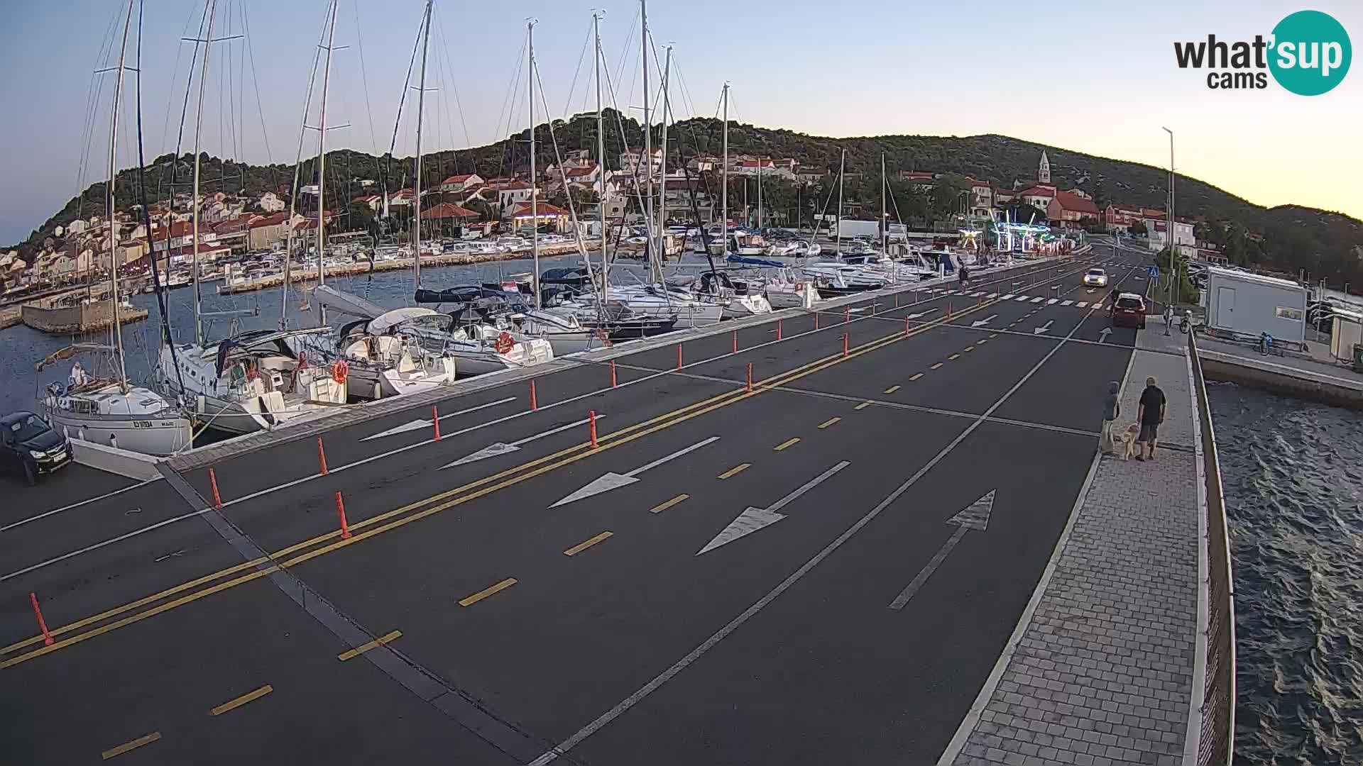 Dalmatia Tkon Ferry – webcams Croatia