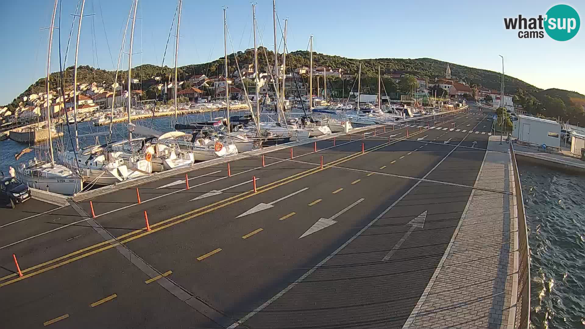 Dalmazia traghetto Tkon – webcam Croazia