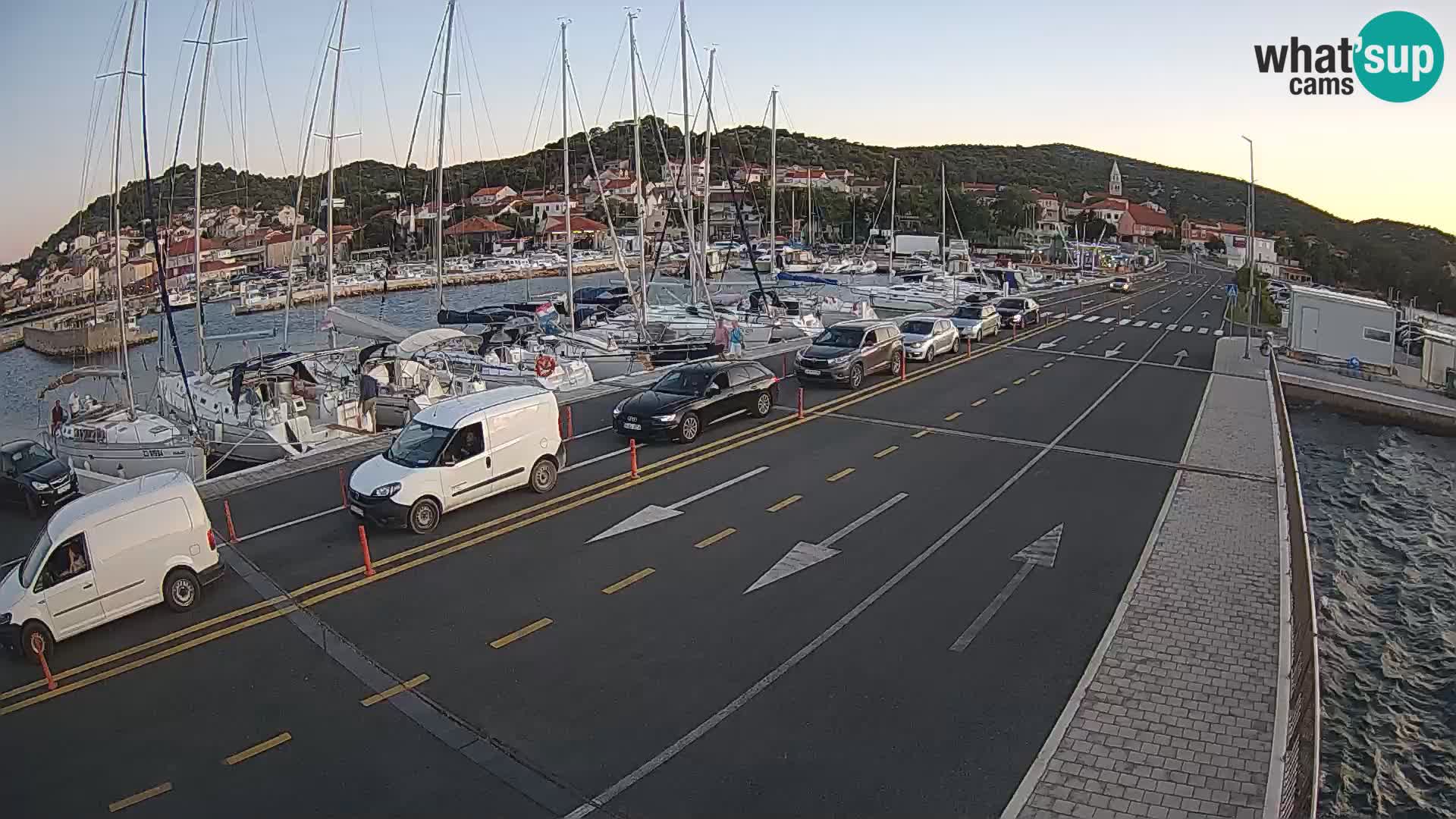 Trajekt Dalmacija Tkon – web kamere Hrvatska
