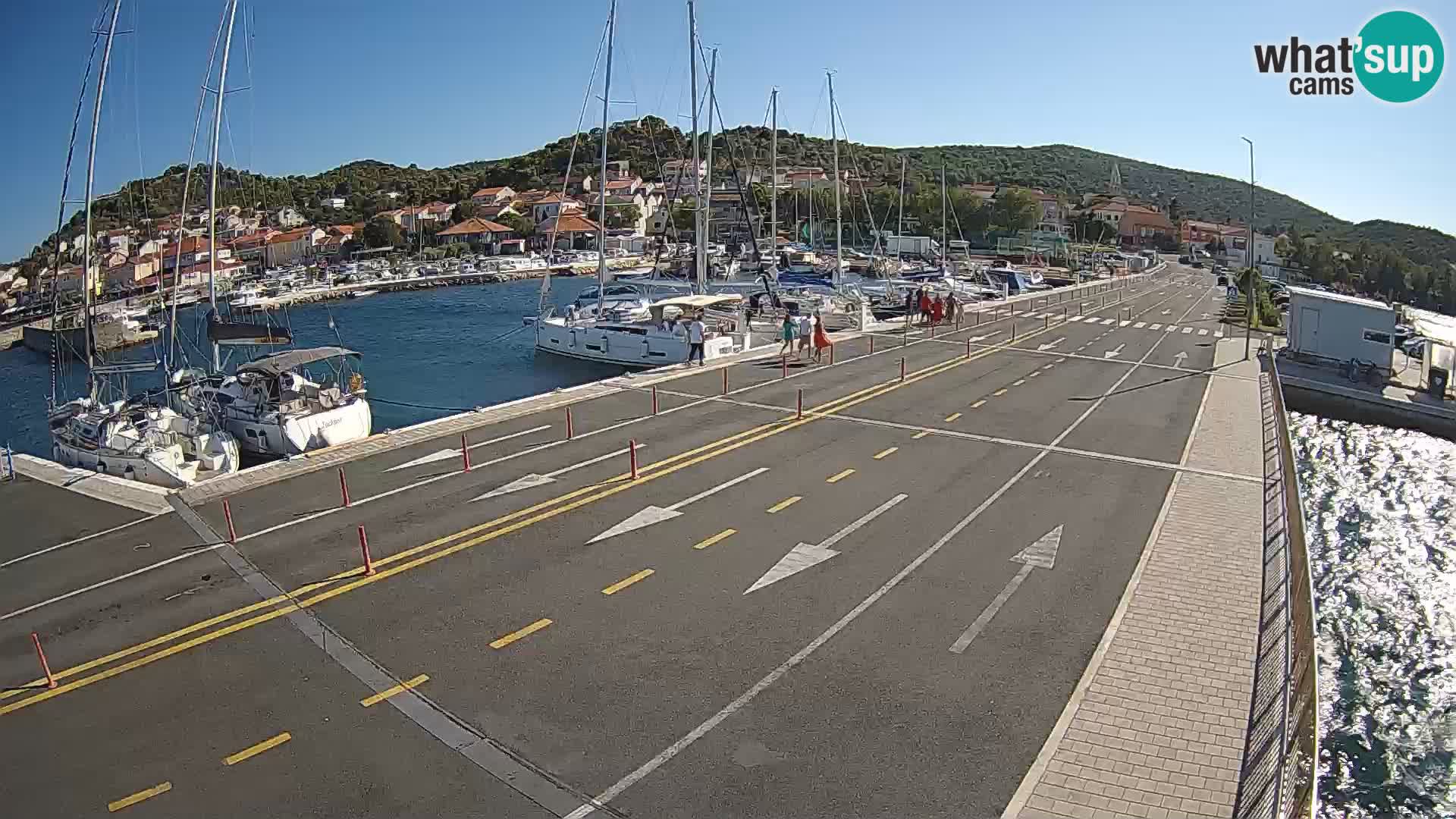 Dalmazia traghetto Tkon – webcam Croazia