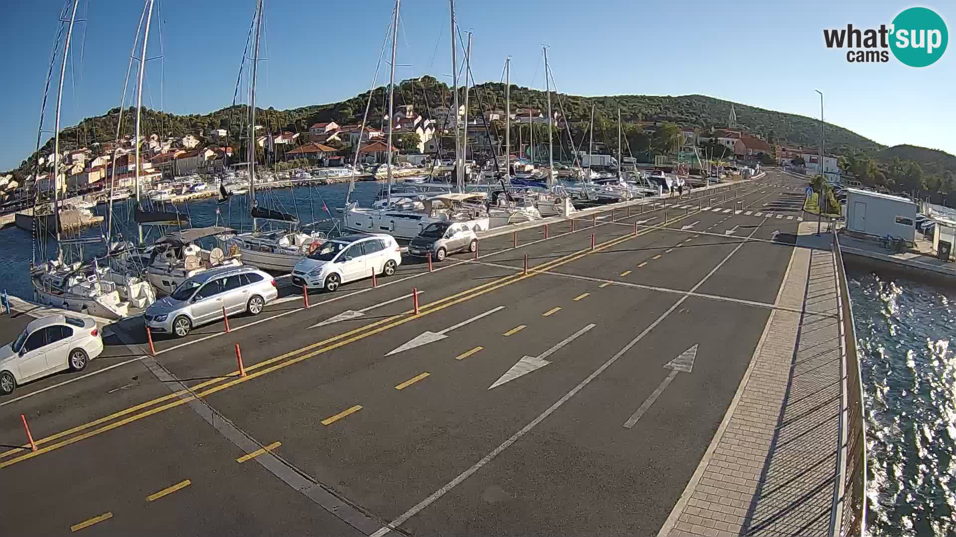Dalmatien Tkon Fähre – Webcams Kroatien
