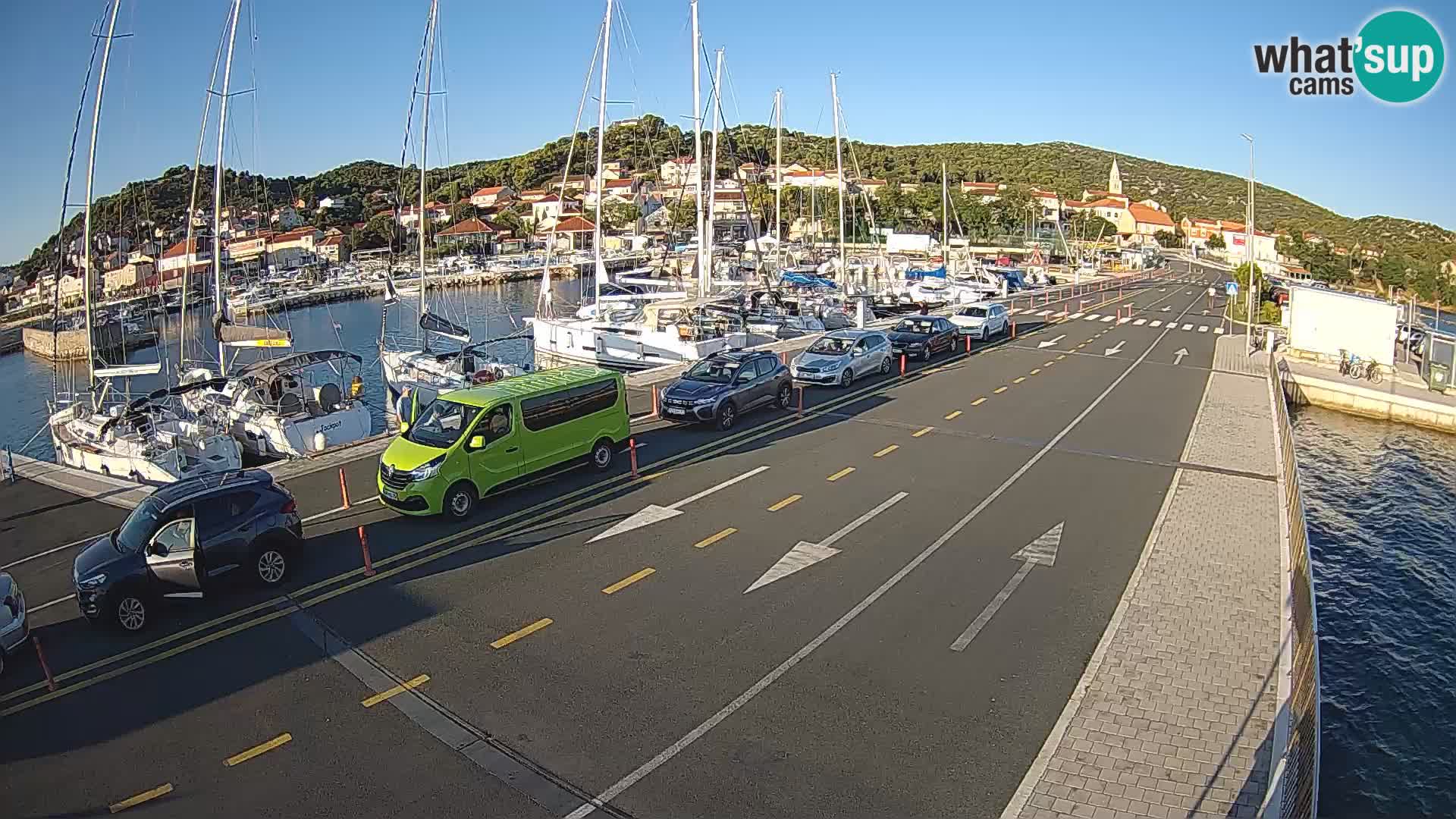 Dalmazia traghetto Tkon – webcam Croazia